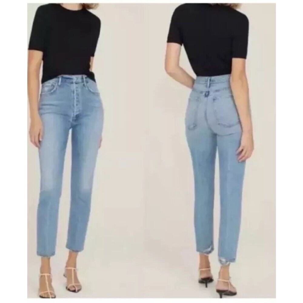 Agolde Nico High Rise Straight Leg Jeans 28